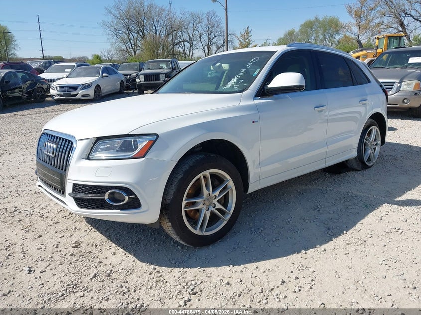 2016 Audi Q5 VIN WA1D7AFP1GA033675 IAAI salvage auction — RIGHT REAR, Salvage Title, sold $1,625 on 2026-07-15 (photo 2)