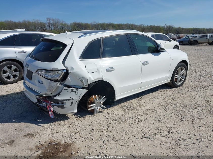 2016 Audi Q5 VIN WA1D7AFP1GA033675 IAAI salvage auction — RIGHT REAR, Salvage Title, sold $1,625 on 2026-07-15 (photo 4)