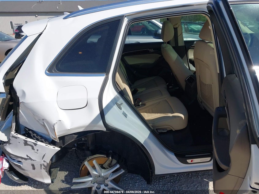 2016 Audi Q5 VIN WA1D7AFP1GA033675 IAAI salvage auction — RIGHT REAR, Salvage Title, sold $1,625 on 2026-07-15 (photo 8)