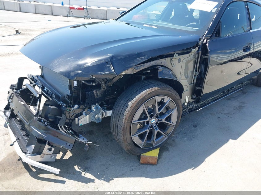 2025 BMW I4 VIN WBY23HD03SFV70159 IAAI salvage auction — FRONT & REAR, Wait Title, sold $13,525 on 2026-07-15 (photo 6)