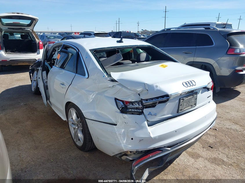 2023 Audi A4 VIN WAUEAAF44PA036374 IAAI salvage auction — LEFT SIDE, Wait Title, sold $1,200 on 2026-07-28 (photo 3)
