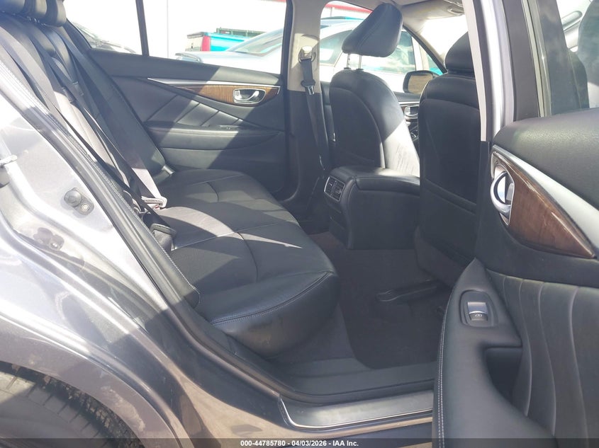2014 Infiniti Q50 VIN JN1AV7APXEM690448 IAAI salvage auction — FRONT END, Wait Title, sold $875 on 2026-07-28 (photo 8)