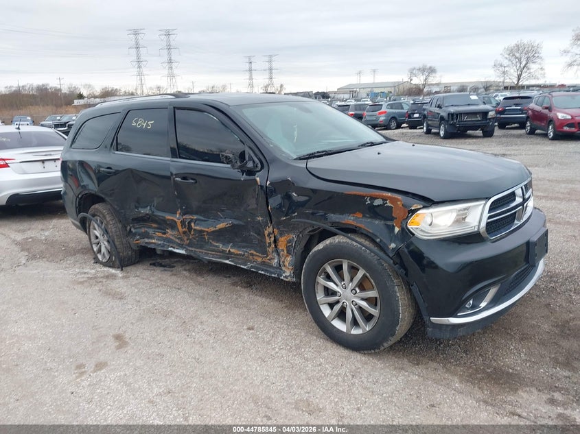 2017 Dodge Durango VIN 1C4RDJAG0HC847382 IAAI salvage auction — LEFT & RIGHT, Wait Title, sold $2,850 on 2026-09-08 (photo 1)
