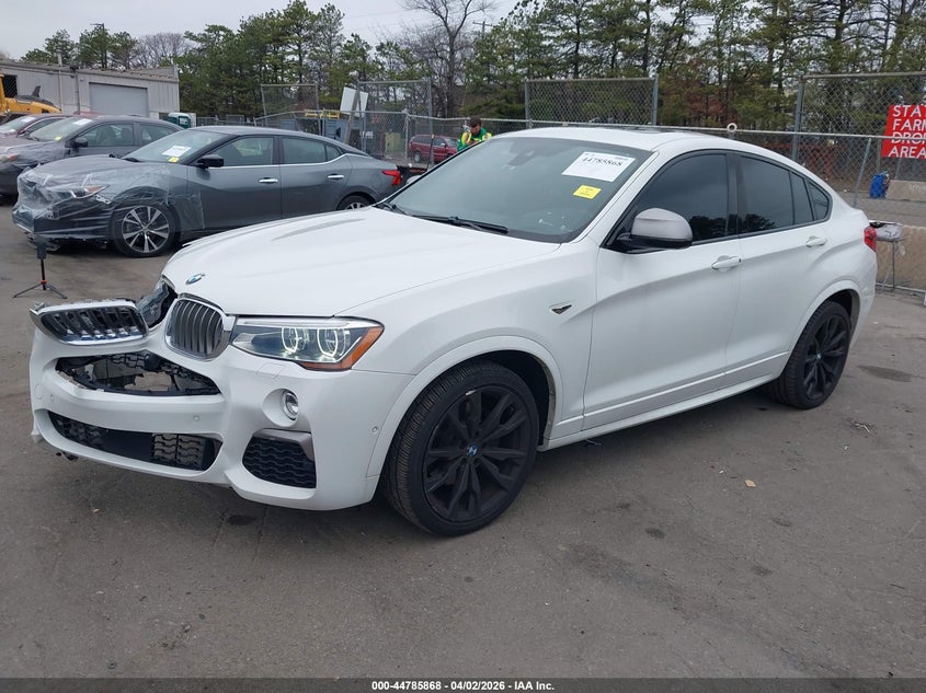 2018 BMW X4 VIN 5UXXW7C53J0W64323 IAAI salvage auction — FRONT END, Mv-907A (New York), sold $5,300 on 2026-07-21 (photo 2)