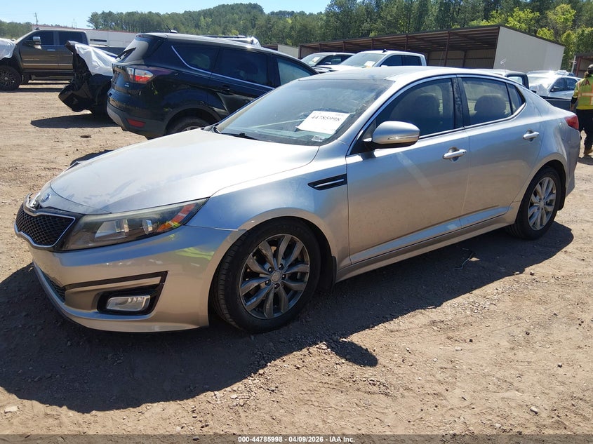 2015 Kia Optima VIN 5XXGN4A78FG427176 IAAI salvage auction — FRONT END, Salvage Title, sold $825 on 2026-07-29 (photo 2)