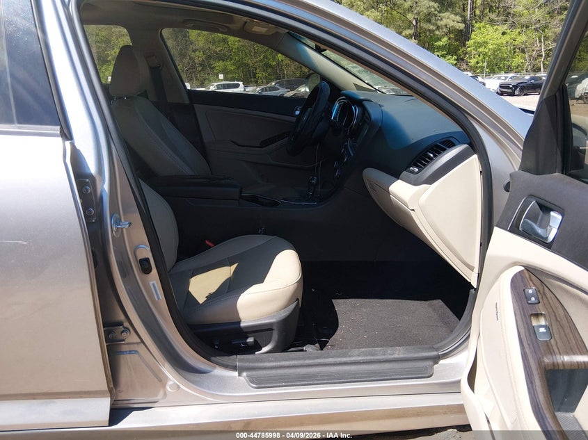 2015 Kia Optima VIN 5XXGN4A78FG427176 IAAI salvage auction — FRONT END, Salvage Title, sold $825 on 2026-07-29 (photo 5)