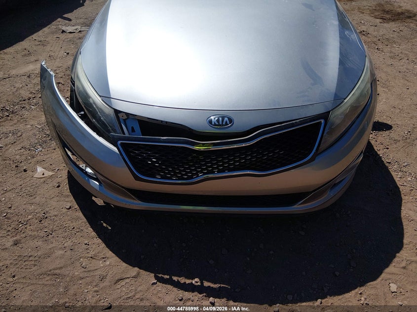 2015 Kia Optima VIN 5XXGN4A78FG427176 IAAI salvage auction — FRONT END, Salvage Title, sold $825 on 2026-07-29 (photo 6)