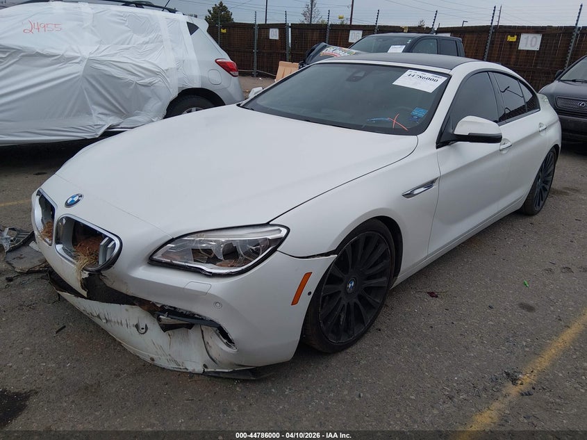 2016 BMW 6er VIN WBA6D6C59GGF94775 IAAI salvage auction — FRONT END, Salvage Title, sold $3,050 on 2026-09-01 (photo 2)