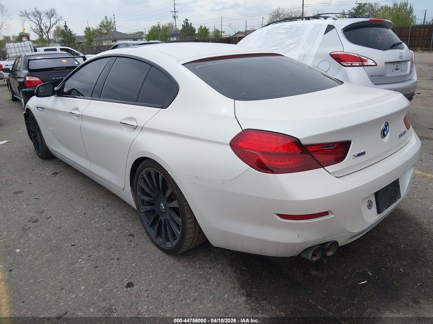 2016 BMW 6er VIN WBA6D6C59GGF94775 IAAI salvage auction — FRONT END, Salvage Title, sold $3,050 on 2026-09-01 (photo 3)
