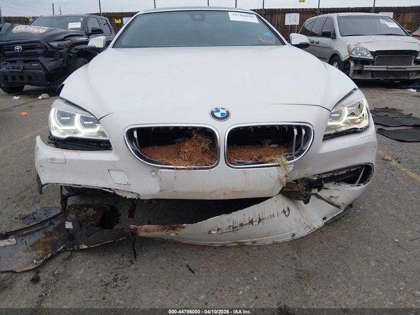 2016 BMW 6er VIN WBA6D6C59GGF94775 IAAI salvage auction — FRONT END, Salvage Title, sold $3,050 on 2026-09-01 (photo 6)