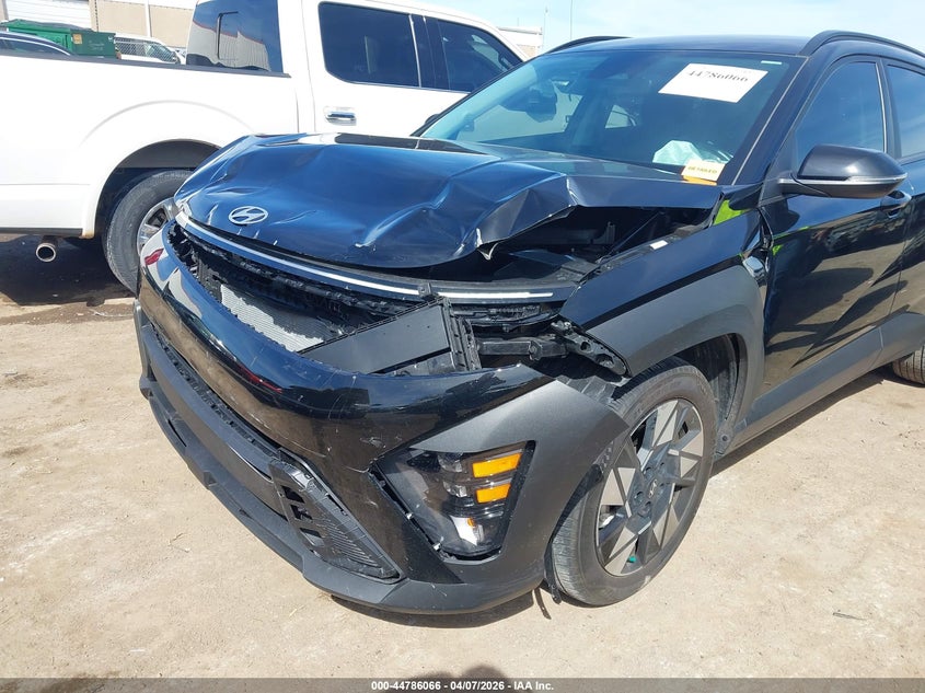2025 Hyundai Kona VIN KM8HB3AB0SU214394 IAAI salvage auction — FRONT END, Clear (Oklahoma), sold $7,225 on 2026-07-22 (photo 6)