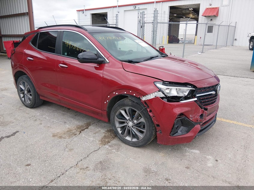 2021 Buick Encore gx VIN KL4MMDSL8MB036138 IAAI salvage auction — RIGHT FRONT, Wait Title, sold $3,350 on 2026-07-30 (photo 1)