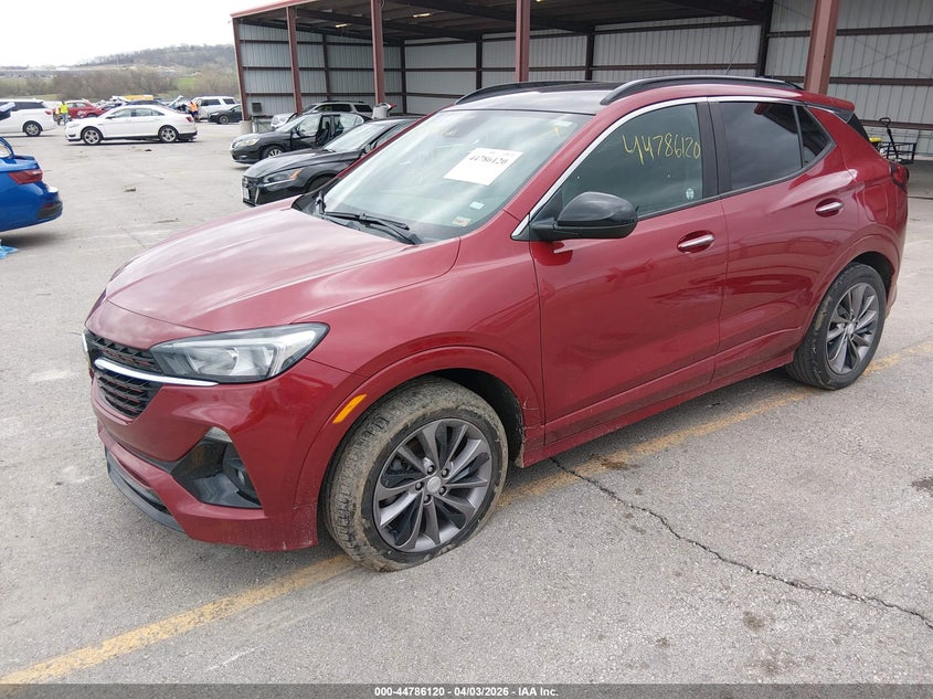 2021 Buick Encore gx VIN KL4MMDSL8MB036138 IAAI salvage auction — RIGHT FRONT, Wait Title, sold $3,350 on 2026-07-30 (photo 2)