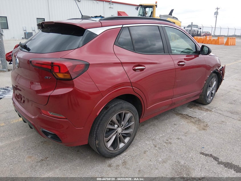 2021 Buick Encore gx VIN KL4MMDSL8MB036138 IAAI salvage auction — RIGHT FRONT, Wait Title, sold $3,350 on 2026-07-30 (photo 4)