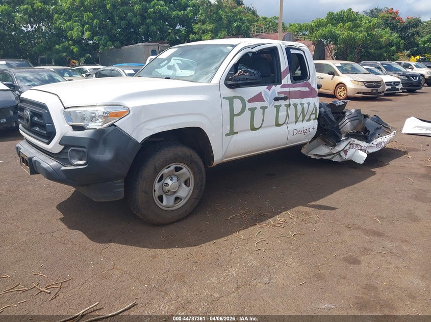 2020 Toyota Tacoma VIN 5TFRX5GN1LX182367 IAAI salvage auction — STORM DAMAGE, Bill Of Sale (Hawaii), sold $25 on 2026-07-28 (photo 2)