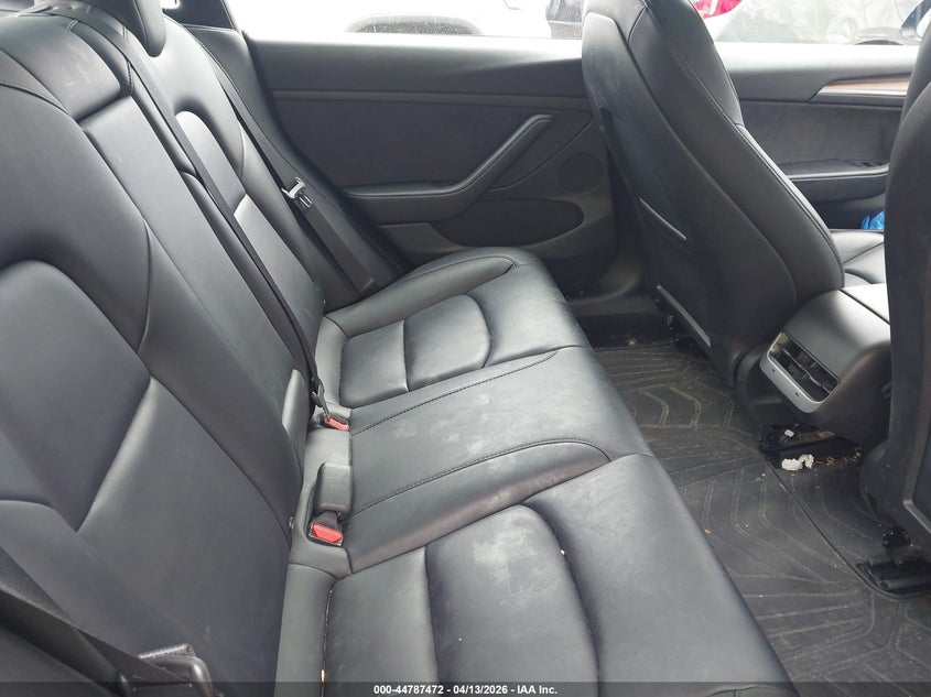 2022 Tesla Model 3 VIN 5YJ3E1EA3NF252162 IAAI salvage auction — LEFT FRONT, Salvage (Massachusetts), sold $7,700 on 2026-10-03 (photo 8)