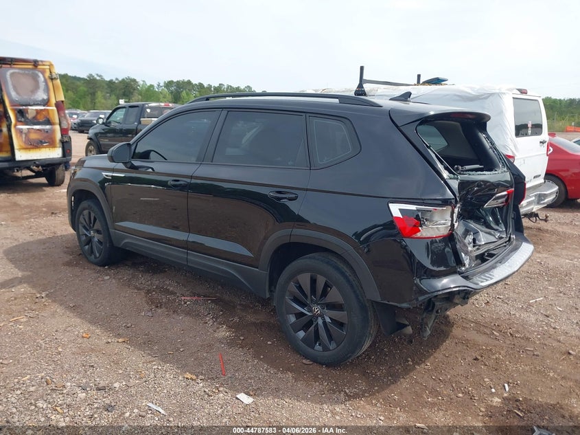 2024 Volkswagen Taos VIN 3VV5X7B20RM049512 IAAI salvage auction — REAR END, Salvage (Alabama), sold $3,500 on 2026-07-25 (photo 3)