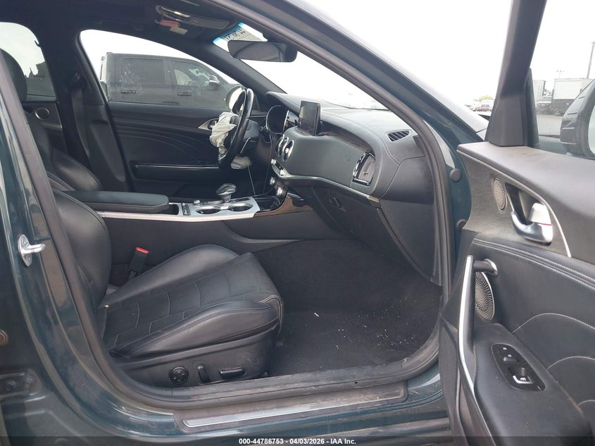 2023 Kia Stinger VIN KNAE55LC3P6125749 IAAI salvage auction — FRONT END, Original (Texas), sold $8,650 on 2026-07-15 (photo 5)