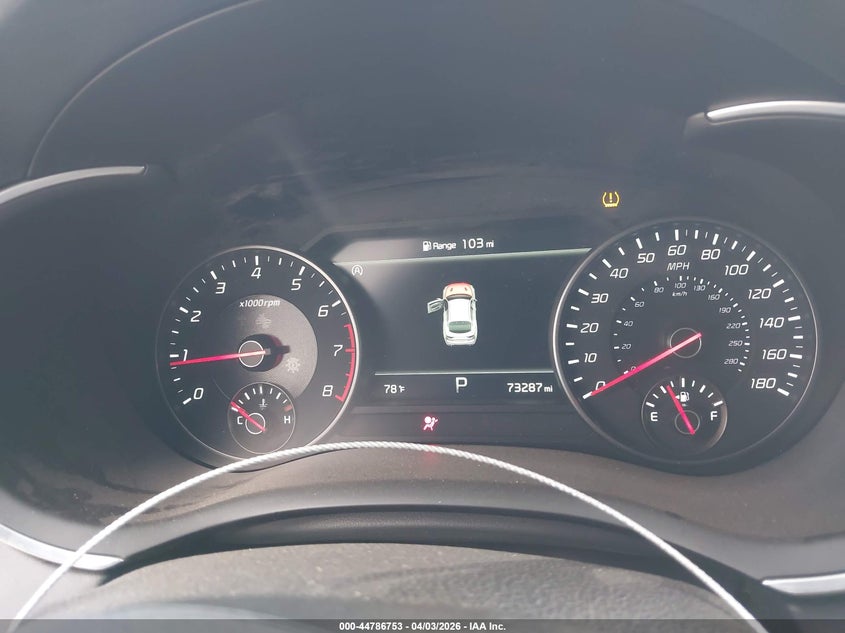 2023 Kia Stinger VIN KNAE55LC3P6125749 IAAI salvage auction — FRONT END, Original (Texas), sold $8,650 on 2026-07-15 (photo 7)