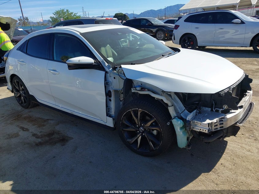 2018 Honda Civic VIN SHHFK7H90JU402070 IAAI salvage auction — RIGHT FRONT, Wait Title, sold $5,150 on 2026-07-22 (photo 1)