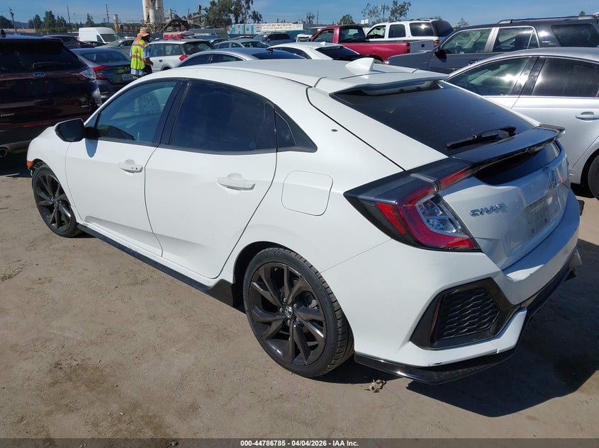 2018 Honda Civic VIN SHHFK7H90JU402070 IAAI salvage auction — RIGHT FRONT, Wait Title, sold $5,150 on 2026-07-22 (photo 3)