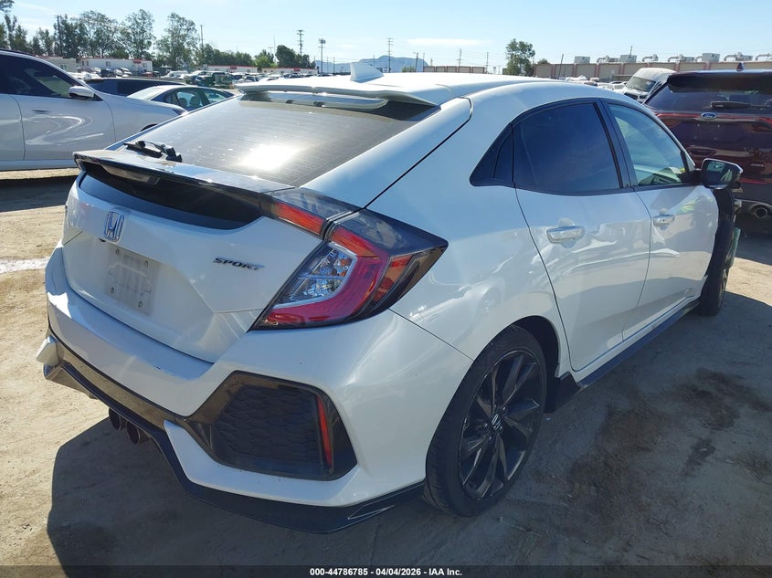 2018 Honda Civic VIN SHHFK7H90JU402070 IAAI salvage auction — RIGHT FRONT, Wait Title, sold $5,150 on 2026-07-22 (photo 4)