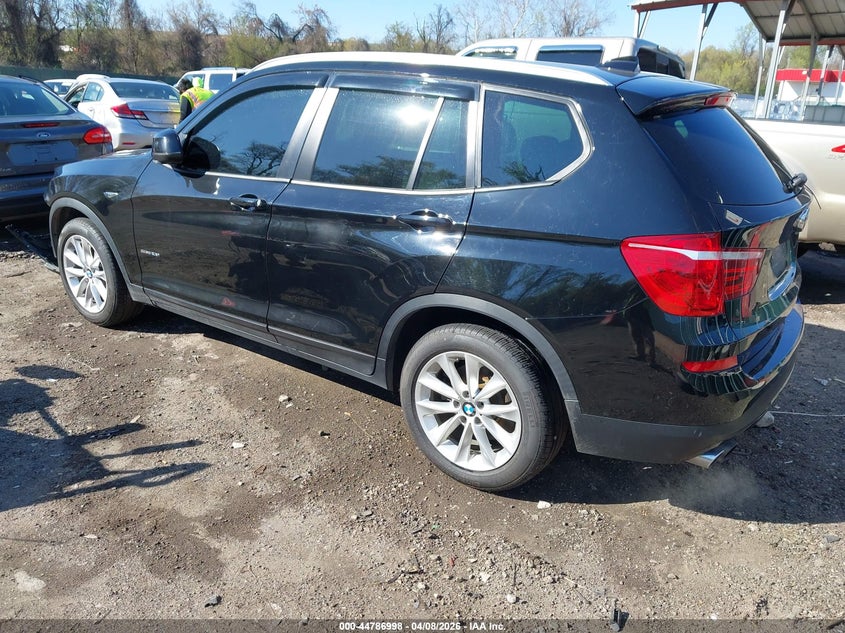 2017 BMW X3 VIN 5UXWZ7C39H0V94077 IAAI salvage auction — FRONT END, Salvage Title, sold $1,650 on 2026-08-01 (photo 3)