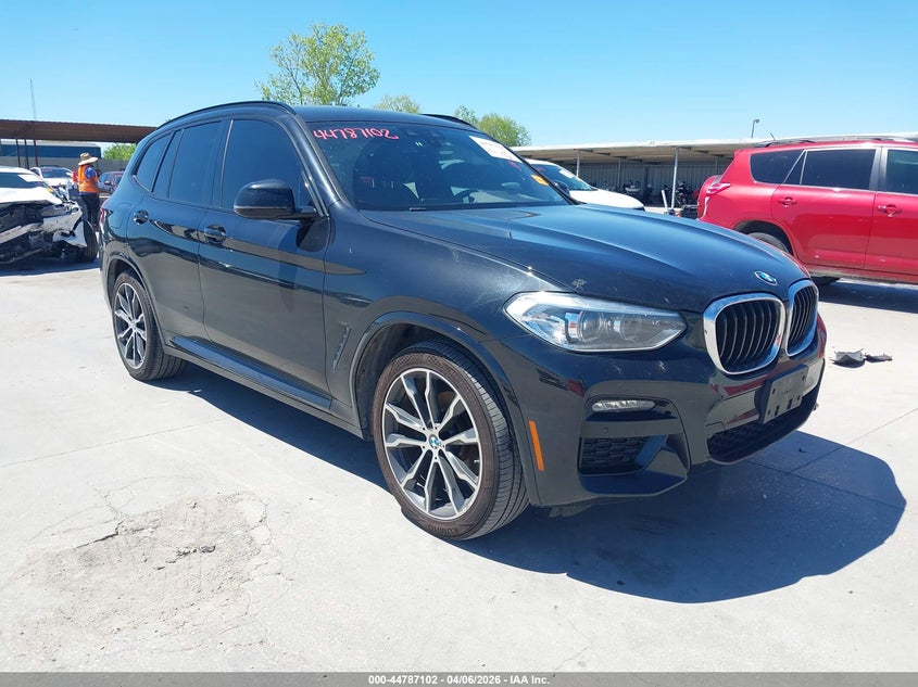 2020 BMW X3 VIN 5UXTY3C08L9B36994 IAAI salvage auction — SIDE, Salvage Title, sold $7,200 on 2026-09-07 (photo 1)