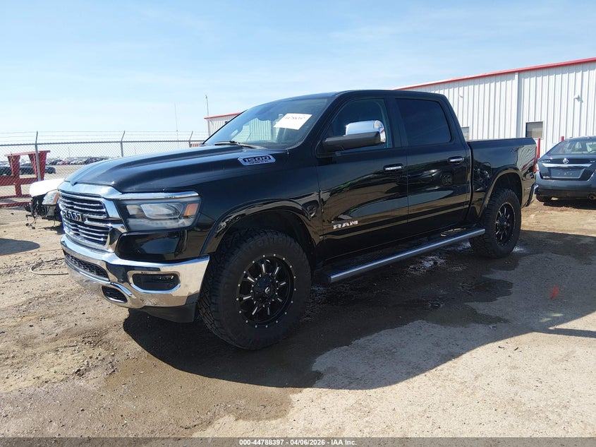 2019 Ram 1500 VIN 1C6SRFJT0KN515846 IAAI salvage auction — UNDERCARRIAGE, Wait Title, sold $12,075 on 2026-07-10 (photo 2)