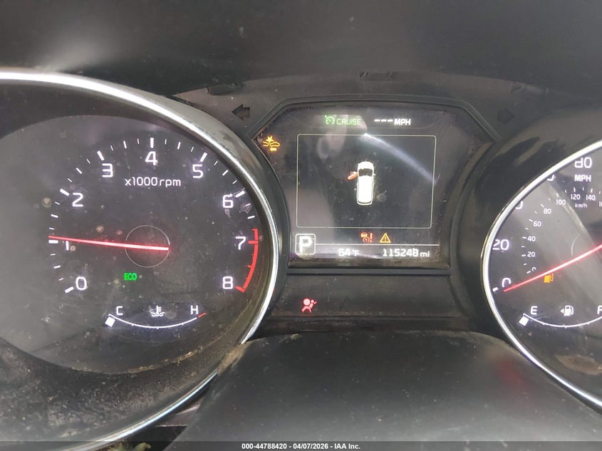 2018 Kia SEDONA VIN KNDMC5C17J6373870 IAAI salvage auction — LEFT REAR, Salvage Title, sold $2,000 on 2026-07-22 (photo 7)