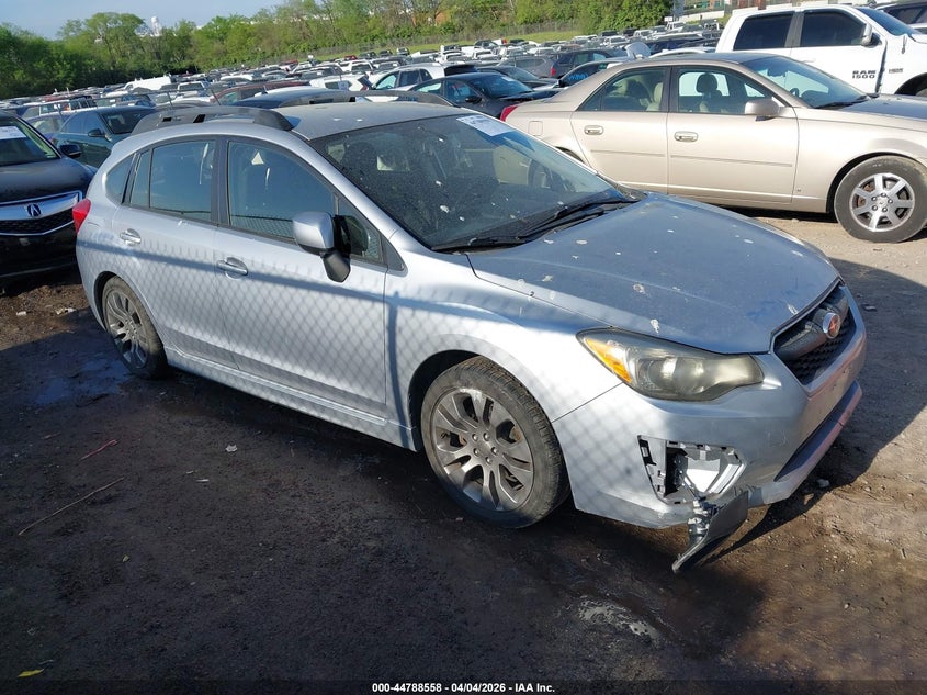 2014 Subaru Impreza VIN JF1GPAL63E8219419 IAAI salvage auction — REAR END, Clear (Tennessee), sold $25 on 2026-07-30 (photo 1)
