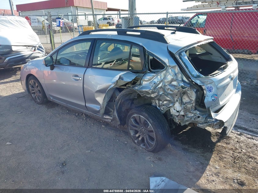 2014 Subaru Impreza VIN JF1GPAL63E8219419 IAAI salvage auction — REAR END, Clear (Tennessee), sold $25 on 2026-07-30 (photo 3)