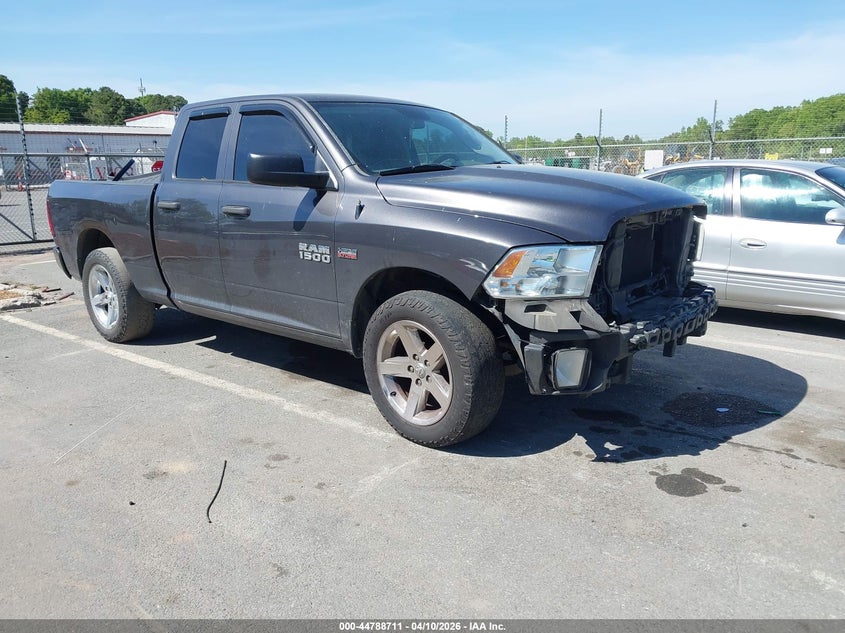 2017 Ram 1500 VIN 1C6RR6FT8HS637517 IAAI salvage auction — FRONT END, Salvage Title, sold $2,350 on 2026-08-03 (photo 1)