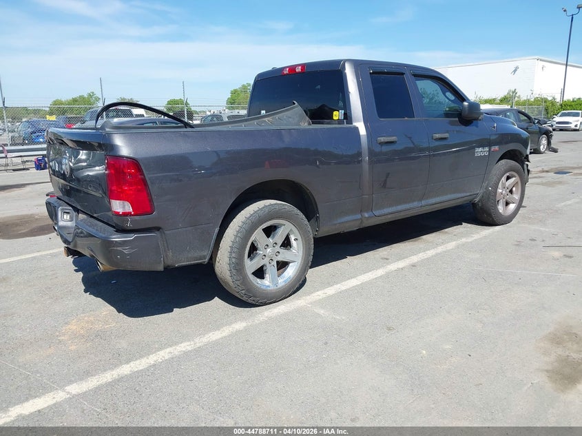 2017 Ram 1500 VIN 1C6RR6FT8HS637517 IAAI salvage auction — FRONT END, Salvage Title, sold $2,350 on 2026-08-03 (photo 4)
