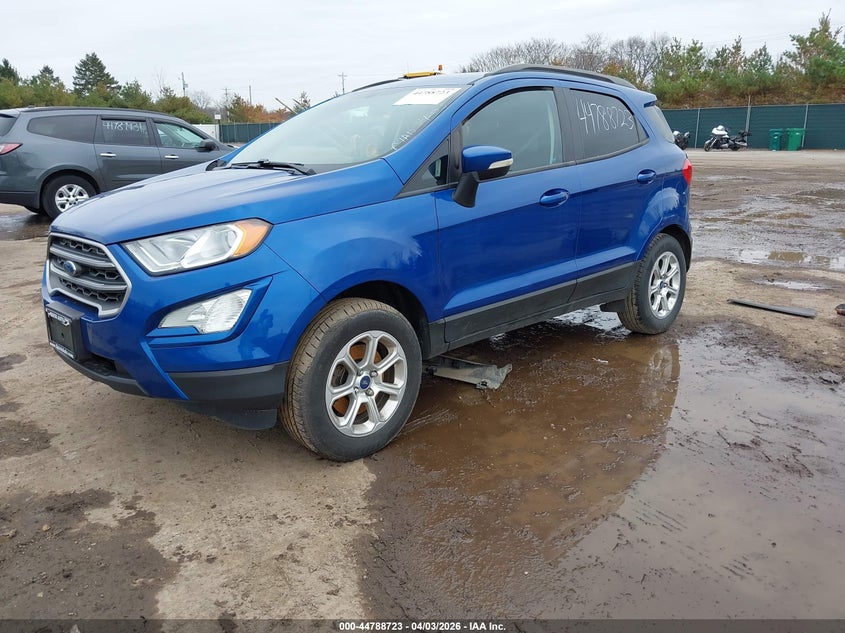 2018 Ford Ecosport VIN MAJ6P1UL6JC159420 IAAI salvage auction — REAR END, Wait Title, sold $25 on 2026-07-21 (photo 2)