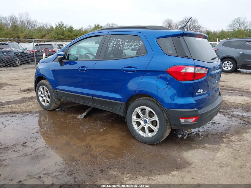 2018 Ford Ecosport VIN MAJ6P1UL6JC159420 IAAI salvage auction — REAR END, Wait Title, sold $25 on 2026-07-21 (photo 3)