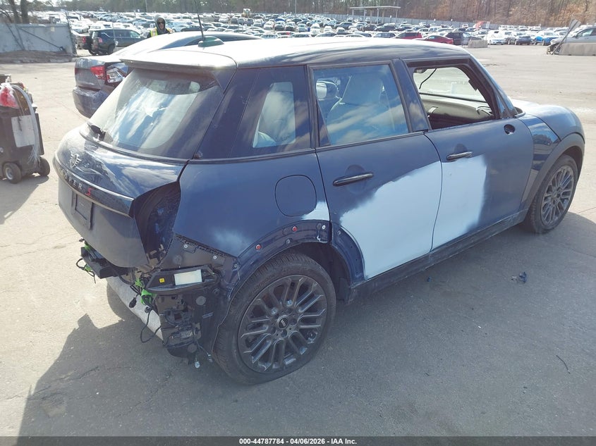 2025 Mini Hardtop VIN WMW53GD00S2W64500 IAAI salvage auction — FRONT & REAR, Mv-907A (New York), sold $6,700 on 2026-07-28 (photo 4)