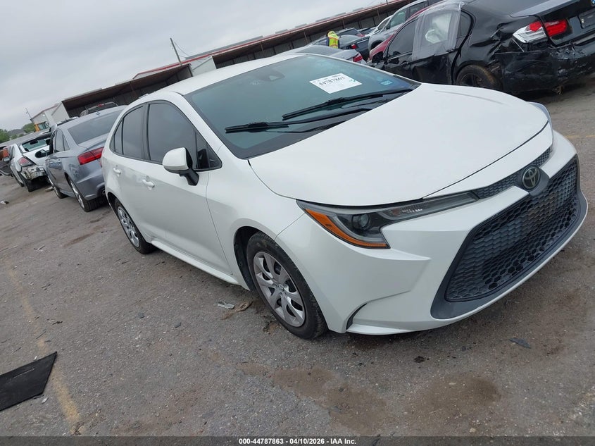 2020 Toyota Corolla VIN 5YFEPRAE6LP007979 IAAI salvage auction — LEFT SIDE, Original (Texas), sold $4,250 on 2026-07-15 (photo 1)