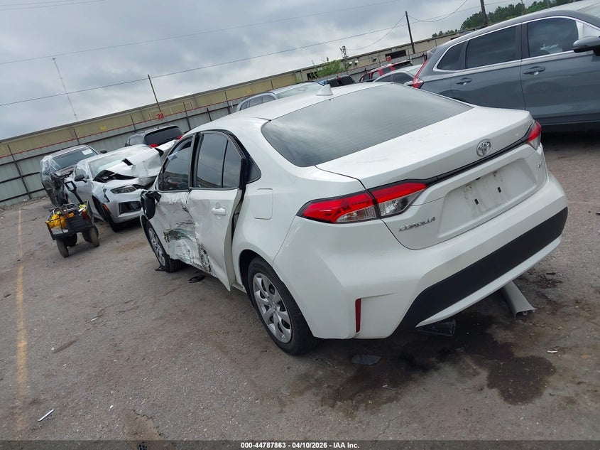 2020 Toyota Corolla VIN 5YFEPRAE6LP007979 IAAI salvage auction — LEFT SIDE, Original (Texas), sold $4,250 on 2026-07-15 (photo 3)