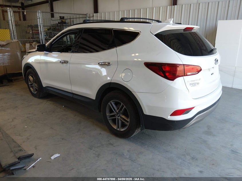 2018 Hyundai Santa fe VIN 5XYZU3LB7JG533968 IAAI salvage auction — RIGHT FRONT, Wait Title, sold $2,300 on 2026-07-15 (photo 3)