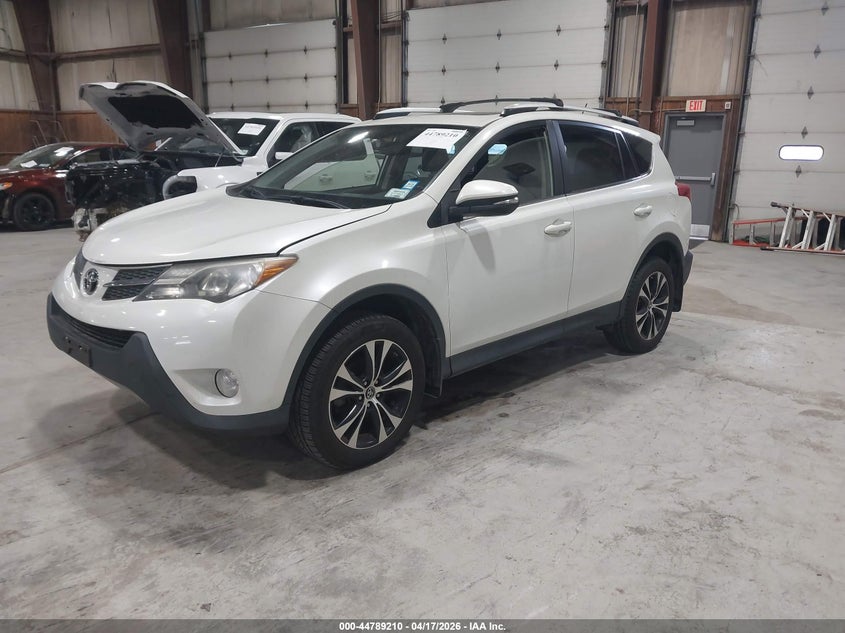 2015 Toyota Rav 4 VIN JTMDFREV6FD162001 IAAI salvage auction — NORMAL WEAR, Clear (New York), sold $7,100 on 2026-07-08 (photo 2)