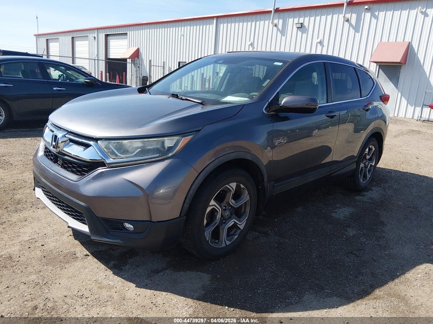 2018 Honda Cr-v VIN 7FARW1H54JE030587 IAAI salvage auction — RIGHT FRONT, Salvage (Kansas), sold $7,000 on 2026-07-17 (photo 2)