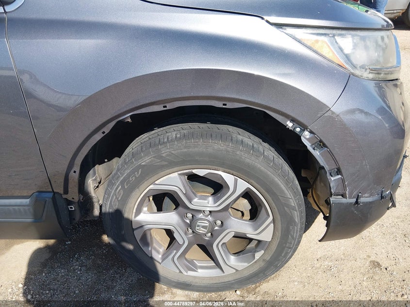 2018 Honda Cr-v VIN 7FARW1H54JE030587 IAAI salvage auction — RIGHT FRONT, Salvage (Kansas), sold $7,000 on 2026-07-17 (photo 6)