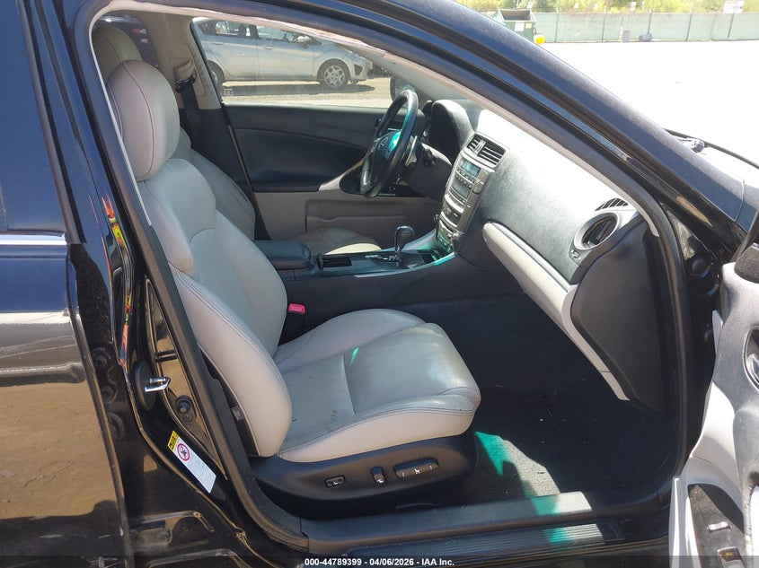 2012 Lexus Is VIN JTHBF5C23C5176595 IAAI salvage auction — RIGHT SIDE, Original (Texas), sold $1,500 on 2026-07-13 (photo 5)