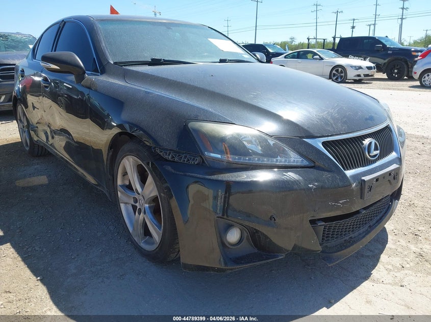 2012 Lexus Is VIN JTHBF5C23C5176595 IAAI salvage auction — RIGHT SIDE, Original (Texas), sold $1,500 on 2026-07-13 (photo 6)