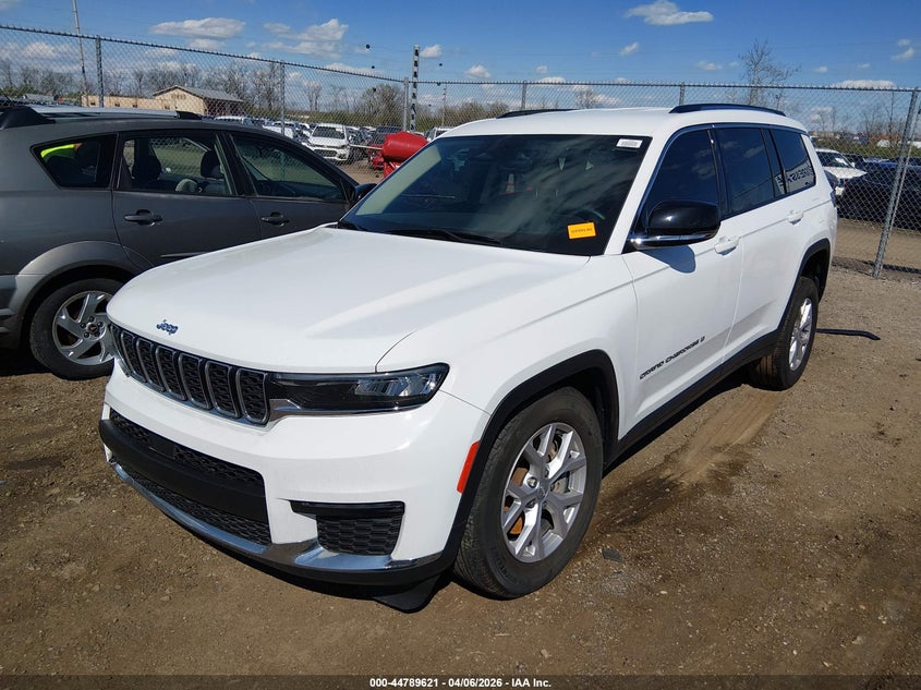 2022 Jeep Grand cherokee l VIN 1C4RJKBG5N8579330 IAAI salvage auction — RIGHT FRONT, Wait Title, sold $9,000 on 2026-07-30 (photo 2)