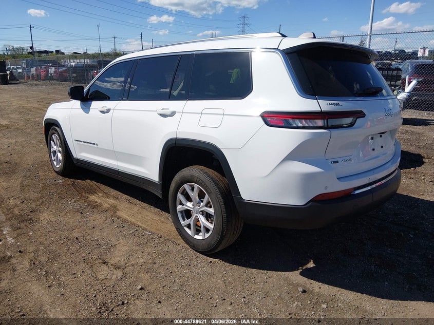 2022 Jeep Grand cherokee l VIN 1C4RJKBG5N8579330 IAAI salvage auction — RIGHT FRONT, Wait Title, sold $9,000 on 2026-07-30 (photo 3)