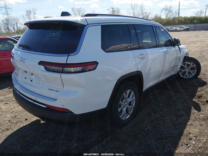 2022 Jeep Grand cherokee l VIN 1C4RJKBG5N8579330 IAAI salvage auction — RIGHT FRONT, Wait Title, sold $9,000 on 2026-07-30 (photo 4)