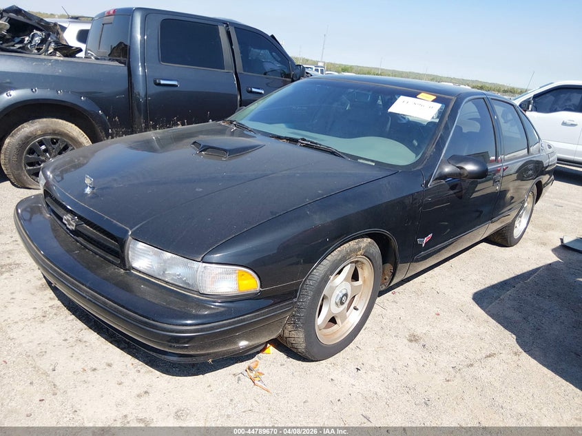 1996 Chevrolet VIN 1G1BL52P1TR119501 IAAI salvage auction — REAR END, Clear (Oklahoma), sold $7,600 on 2026-07-09 (photo 2)