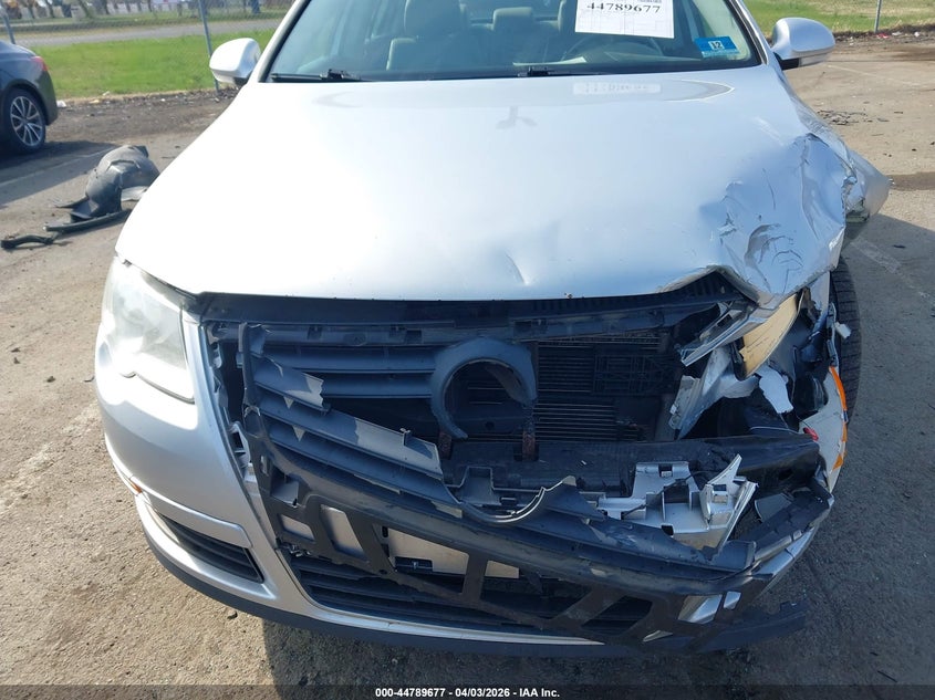 2006 Volkswagen Passat VIN WVWEK93CX6P060345 IAAI salvage auction — FRONT & REAR, Salvage (New Jersey), sold $425 on 2026-08-10 (photo 6)
